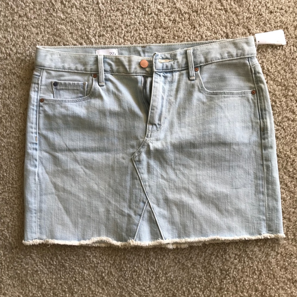 DENIM MINI SKIRT